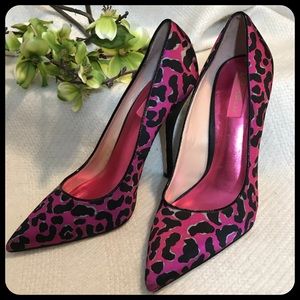pink leopard heels